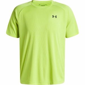 Under Armour TECH TEXTURED Férfi póló, világoszöld, méret L kép