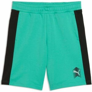 Puma ACTIVE SPORTS SWEAT SHORTS B Fiú rövidnadrág, zöld, méret kép