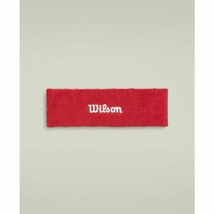 Wilson U TERRY LOGO HEADBAND Sport fejpánt, piros, méret UNI kép