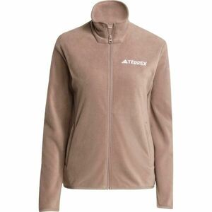 adidas MULTI TERREX ESSENTIALS FULL ZIP FLEECE W Női polár dzseki, barna, méret kép