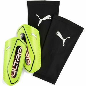 Puma ULTRA LIGHT SLEEVE Futball sípcsontvédő, sárga, méret kép