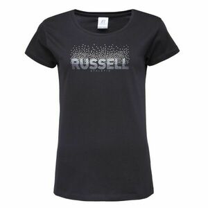 Russell Athletic SS T-SHIRT Női póló, fekete, méret kép