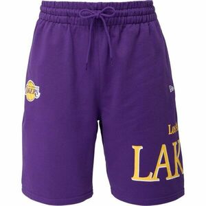 New Era LA LAKERS NBA TEAM GRAPHICS SHORTS Férfi rövidnadrág, lila, méret kép