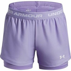 Under Armour TECH PLAY UP 2N1 SHORT Lány rövidnadrág, lila, méret L kép