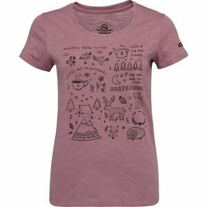 Northfinder AMIE Női outdoor póló, rózsaszín, méret kép