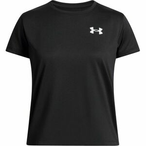 Under Armour TECH TEE Lány sportpóló, fekete, méret S kép