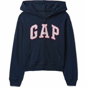 GAP V-FRCH LOGO Logós lány pulóver, sötétkék, méret kép