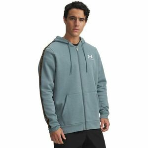 Under Armour ICON FLEECE HOODIE Férfi pulóver, világoskék, méret L kép