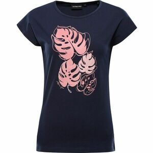 ALPINE PRO LIEQA Női póló, sötétkék, méret kép