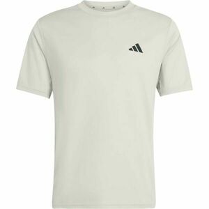 adidas WORKOUT BASE TEE Férfi sportpóló, bézs, méret kép