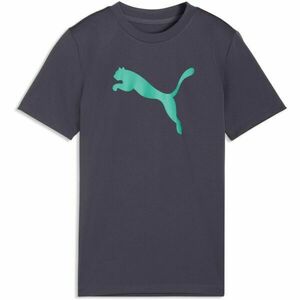 Puma TAD ESSENTIALS CAT LOGO TEE B Fiú póló sportoláshoz, sötétszürke, méret kép