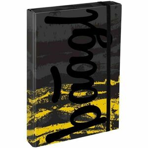 BAAGL JUMBO DUNE Füzettartó box A4, sötétszürke, méret kép