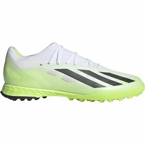 adidas X CRAZYFAST.1 TF Férfi turf futballcipő, fehér, méret 46 kép