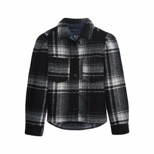 GAP PUFF SLEEVE CROP Női dzseki, fekete, méret kép