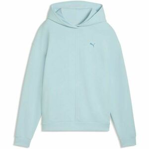 Puma W CLOUDSPUN HOODIE Női pulóver, világoskék, méret kép