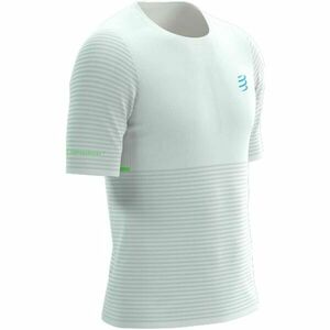 Compressport RACING SS TSHIRT M Férfi póló futáshoz, fehér, méret kép