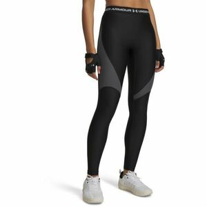 Under Armour HEATGEAR RIB LEGGING Női leggings, fekete, méret kép