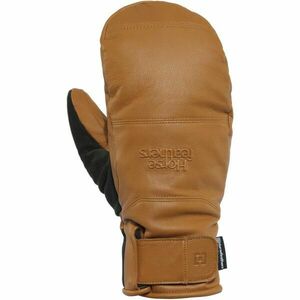 Horsefeathers SYNAPSE Uniszex téli kesztyű, barna, méret kép