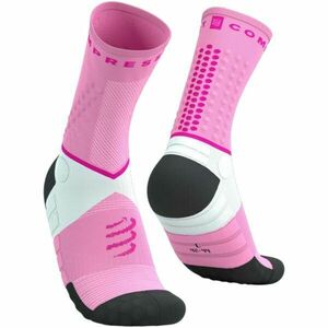 Compressport ULTRA TRAIL SOCKS V2.0 Futózokni, rózsaszín, méret kép