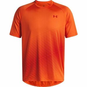 Under Armour TECH FADE Férfi póló, narancssárga, méret M kép