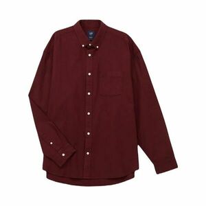 GAP OXFORD Férfi ing, bordó, méret kép