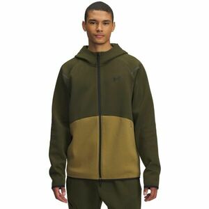 Under Armour UNSTOPPABLE FLEECE Férfi pulóver, khaki, méret S kép