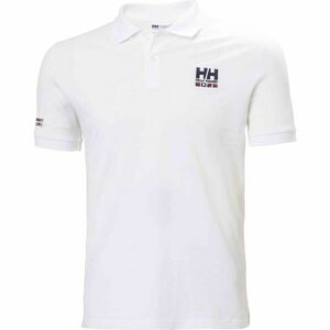 Helly Hansen MESSINA GRAPHIC FITTED POLO Férfi galléros póló, fehér, méret kép
