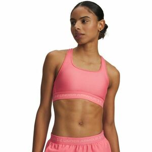 Under Armour CROSSBACK MID BRA Női melltartó, rózsaszín, méret L kép