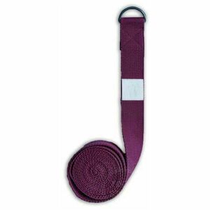 YOGGYS STRETCHING STRAP Jógaheveder, lila, méret kép