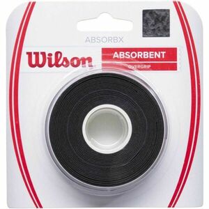 Wilson ABSORBX OVERGRIP 3 PACK Grip szalag, fekete, méret kép