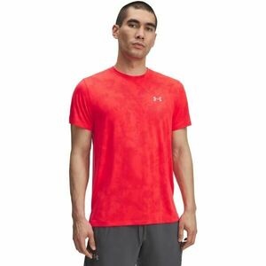 Under Armour LAUNCH CAMO Férfi póló, piros, méret M kép