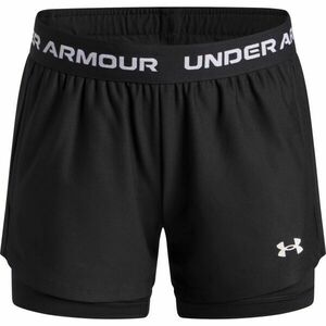 Under Armour TECH PLAY UP 2N1 SHORT Lány rövidnadrág, fekete, méret L kép