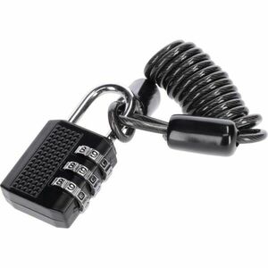 Arcore AL 0 Számkódos spirálzár, fekete, méret kép