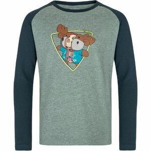 KILPI SONIER Fiú hosszú ujjú póló, zöld, méret kép