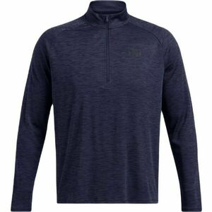 Under Armour TECH TEXTURED Férfi póló, sötétkék, méret L kép