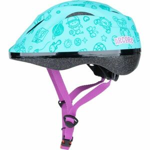 Arcore TIKKI Lány kerékpáros sisak, türkiz, méret (49 - 51) kép