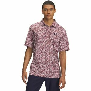 Under Armour PLAYOFF 3.0 Férfi golfpóló, rózsaszín, méret M kép