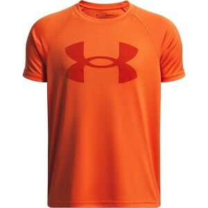 Under Armour TECH BIG LOGO SS Fiú póló, narancssárga, méret XL kép