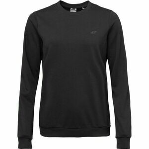 4F SWEATSHIRT BASIC Női pulóver, fekete, méret kép