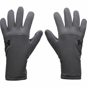 Under Armour STORM FLEECE GLOVES Férfi kesztyű, sötétszürke, méret L kép
