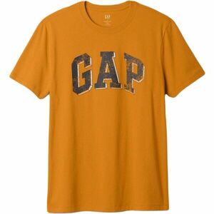 GAP V-EVERYDAY Férfi póló, narancssárga, méret kép