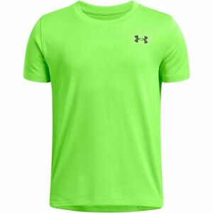 Under Armour TECH VENT JACQUARD TEE Fiú sport póló, zöld, méret XL kép