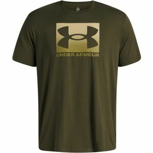 Under Armour M BOXED SPORTS UPDATED Férfi póló, khaki, méret M kép