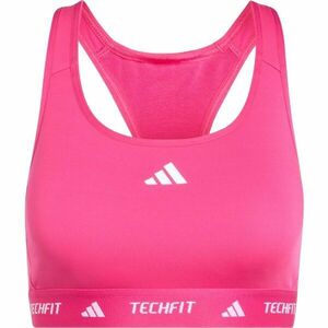 adidas TECH FIT BRA Női sportmelltartó, rózsaszín, méret kép