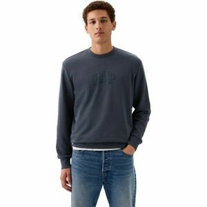 GAP LOGO CREWNECK Férfi pulóver, sötétkék, méret kép