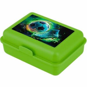 BAAGL FUTBALL BALLS Uzsonnásdoboz, zöld, méret kép