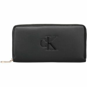 Calvin Klein BOLD CK LONG ZIP AROUND Divatos pénztárca, fekete, méret kép