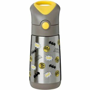 B.BOX BATMAN 350 ML Gyerek termosz szívószállal, szürke, méret 350 ML kép