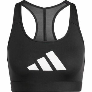 adidas POWERREACT BIG LOGO BRA Női sportmelltartó, fekete, méret kép