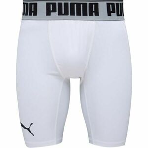 Puma BBALL COMPRESSION SHORT Férfi kompressziós sort, fehér, méret kép